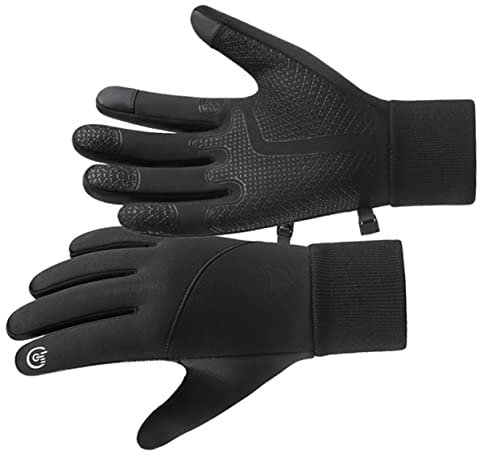 WESIEVYA 1 Paar Radhandschuhe Herren Wärmende Fitness-Handschuhe rutschfeste Atmungsaktive Handschuhe Touchscreen-Finger Warme Sporthandschuhe Für Outdoor-aktivitäten