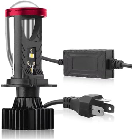 Faro Delantero Moto para Ducati 750 900 1999 2000 2001 2002 Hi/Lo H4 Mini Lente LED para Faro Delantero Motocicleta Proyector Bombilla Turbo 12V 30000LM