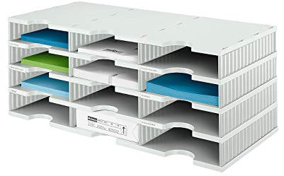 styro® Sortierstation styrodoc Standard, DIN C4, Polystyrol, Grundeinheit grau 9