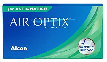 Alcon Air Optix for Astigmatism weich, 6 Stück/BC 8.7 mm/DIA 14.5 mm/CYL -0.75 / ACHSE 180 / -1.25 Dioptrien