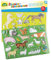 Lena 65767 - Zeichenschablonen 2er Set Pferde / Katzen und Bauernhoftiere, 2 Schablonen und Farbvorlagen mit Tiermotiven, Malschablonen je ca. 26 x 19 cm, Malset Tiere für Kinder ab 3 Jahre