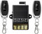 YETOR interruttore con telecomando, interruttore RF wireless a 220V/ 230V/240 V/ 40A per elettrodomestici, pompa, plafoniere e apparecchiature elettriche con lunga autonomia di 328ft. (black)¡