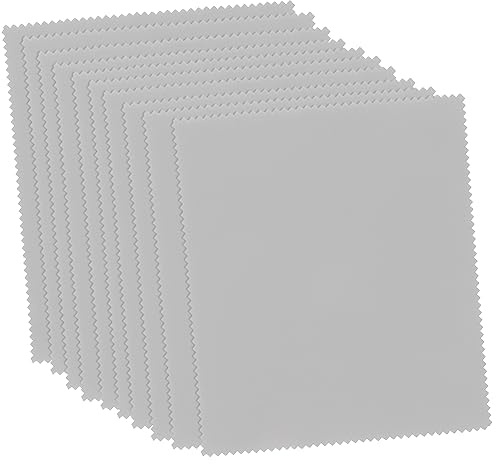 SEWOART Tissu Doux Lot de 20 Chiffons en Microfibre Nettoyage Sûr sans Rayures pour Lunettes et Écrans Électroniques pour Surfaces Délicates