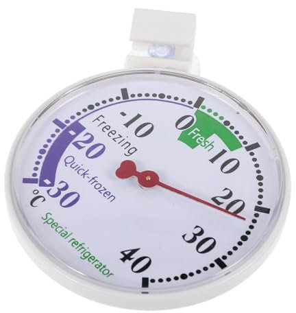 KICHOUSE Digital Fridge Thermometer Freezer Thermometer Temperature Gauge for Home Office