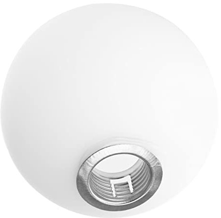 jojofuny Lámpara colgante en forma de bola, lámpara de araña, lámpara de araña, lámpara de araña mate, pantallas de lámpara de techo de bola, moderna esfera pequeña