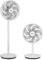 aeco AirX-Flow 100 Standventilator 2-in-1 Stand- & Tischventilator 3 Geschwindigkeitsstufen Höhenverstellbarer Oszillation 85° 55W Kraftvoller 7-Blatt Lüfter Ventilator Luftzirkulation