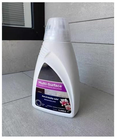 Soluzione Di Pulizia Per Aspirapolvere, Compatibile Per BISSELL Lavasciuga Pavimenti, Soluzione Detergente Naturale Fresca 1L(SET-B)