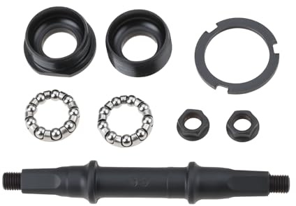 ECSiNG 1 Set 3S (14,5 cm) Fahrrad-Tretlager-Sets und Achsen für die meisten Standard-Fahrräder und für Kettenblattgrößen von 68 x 110 mm bis 68 x 132 mm