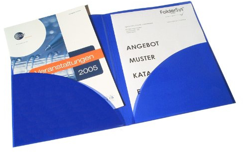 FolderSys Standard Dokumentenmappe, rot, 10 Stück