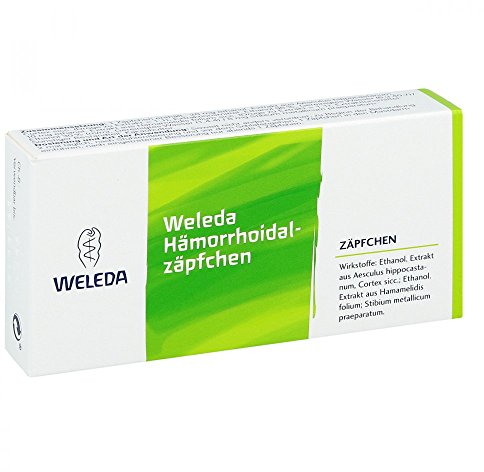 WELEDA Hämorrhoidal Zäpfchen 10 St