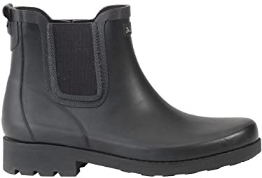 Aigle Carville, Bottes style Chelsea pour femme, Noir 001, 36 EU