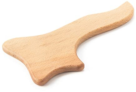 Tuuli Accessories Anti Cellulite Massage Massagegerät Maderotherapie aus Holz 33 x 16 cm