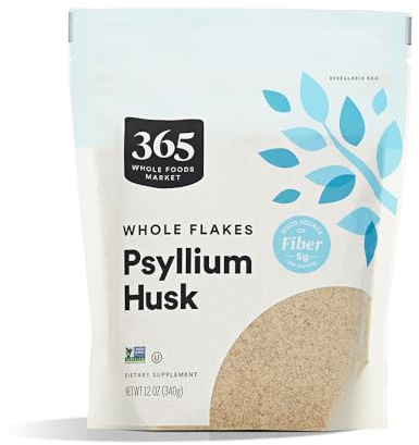 365 By Whole Foods Market, Psyllium Husk Conventional, 12 Ounce