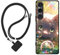 Sunrive Hülle Kompatibel mit Sony Xperia 1V 2023 Case,matt Handyhülle Schutzhülle Etui Karikatur Muster TPU Backcover (Blase Katze) +1x Universale Handykette MEHRWEG