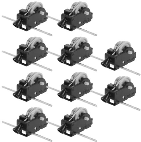 ifundom Pull Cord Windup Toy Mechanism Replacement Car Toy Clockwork Movement Diy Parts for Toys and Games 2.8X1.6X1 Inch Compact Pulling Gear Box