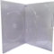 Four Square Media 1 X CD DVD 14 mm Effacer DVD Case 5 Way pour 5 disques – Lot de 1