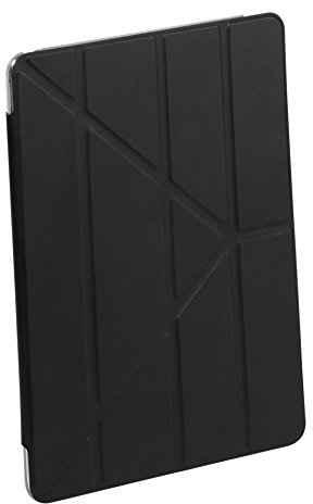 Vivanco T-SCI6BL Kunstleder Klapptasche (Sleep-Wakeup-Funktion, flach: 1 cm, für Apple iPad Air 2) schwarz