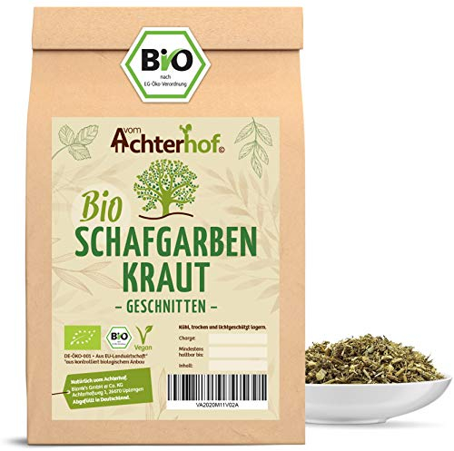 Schafgarbenkraut BIO (100g) | Schafgarbentee | Schafgarbe Tee | organic yarrow herb vom Achterhof