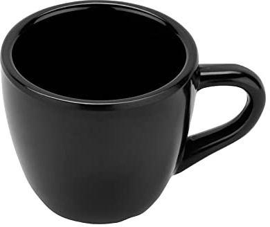 G.E.T. C-1004-BK-EC Melamine Espresso Cup, 3 Ounce, Black (Set of 4)