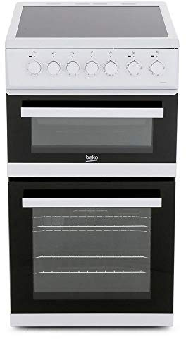 Beko EDVC503W 50cm Electric Double Oven - White, (Pack Of 1)