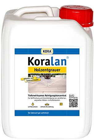 KORA KORALAN HOLZENTGRAUER - 1 LTR (FARBLOS)