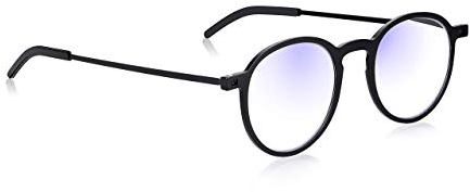 Read Optics Blue Light Blocking Reading Glasses 2.5, Mens Computer Glasses that Reduce Fatigue, Super-Thin Round Specs with Case