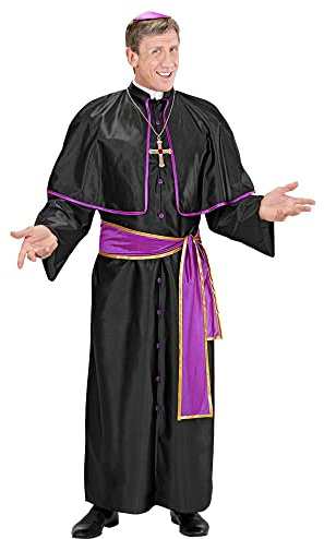 W WIDMANN MILANO Party Fashion - Disfraz de cardenal, clérigo, obispo, sacerdote, traje de la iglesia