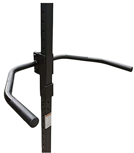 CAP Barbell Dip Station Attachment for FM-CS7000F/FM-905Q Series Power Rack Exercise Stand, black (FM-DIP)