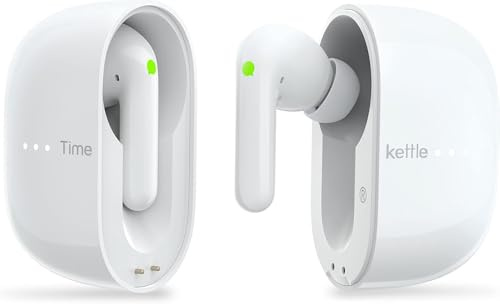 Timekettle M3 3 in 1 Language Translation Earbuds,43 Languages & 96 Accents, Offline Translator, No Subscription,Bluetooth,for Exploring Expat Life Freely, APP Compatible with iOS & Android,White