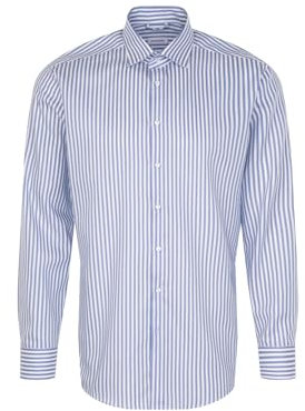 Seidensticker Herren Business-Hemd - Regular Fit - Bügelfrei - Kent-Kragen - Langarm - 100% Baumwolle