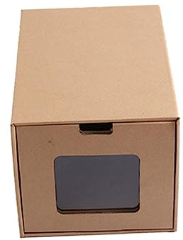 PRETYZOOM Cajón Extraible Almacenamiento de Zapatos para el hogar Caja de Almacenamiento de Zapatos Organizador de Almacenamiento de Zapatos Caja de almacenaje Caja de Zapatos Carton