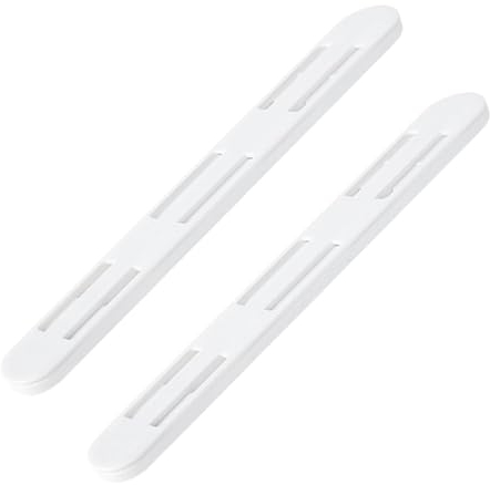 JISADER Rieles extraíbles para cesta, guías para cajones de gabinete, montaje inferior, rieles deslizantes adhesivos, rieles guía, rieles deslizantes para