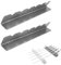 Spidini per Barbecue,2PCS Supporti per Spiedini,supporto per barbecue in acciaio inox,Supporto per Spiedini per Barbecue,supporto per spiedini,Accessori per Spiedi di Carne per Barbecue all'aperto