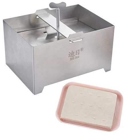 Tofupresse Edelstahl Tofu-Pressform Verstellbares Tofu- Maker Für Festen Tofus Multifunktionale Käsepresse Küchen-Kochzubehör Käseform Mit Pressdeckel, Küchen Gadgets Für Tofus