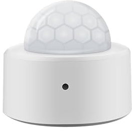 Candeo Zigbee Motion Sensor, White | PIR Smart Home Movement Detector with a Wide Range | Zigbee 3.0 Compatible with SmartThings, Home Assistant, zigbee2mqtt | Pet-Friendly, Long Battery Life