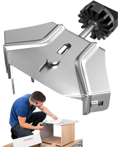 Morsetti angolari, strumenti per la lavorazione del legno a 90 gradi, regolabile ergonomica, accessori di precisione resistenti per cornici, carpenteria, saldatura, creazione di armadi