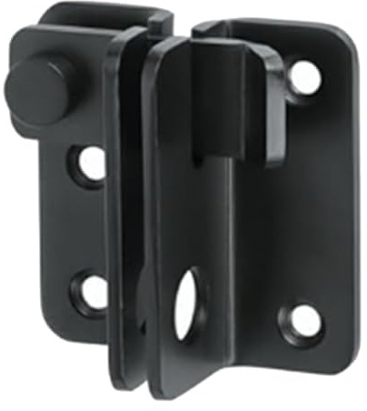 Agmoctz - Pestillo basculante para puerta de seguridad para , armario, jaula para mascotas, jardín, cuarto de baño, garaje, ventana, puerta corredera