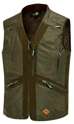 Full mundur Gilet da caccia leggero di sicurezza per adulti unisex, colore mimetico arancione Blaze