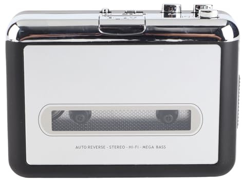 Socobeta Convertisseur de Cassette USB en MP3 en Lecteur de Musique Numérique pour PC avec écouteurs et Logiciel D'enregistrement