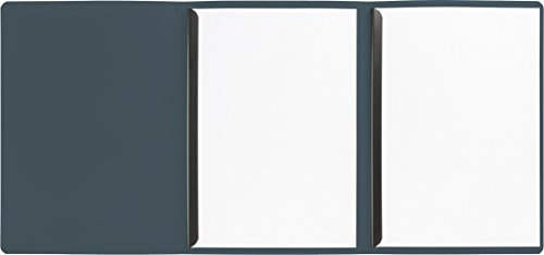 Brunnen - Cartella per candidature in cartone morbido, 370 g/qm, formato A4, blu scuro