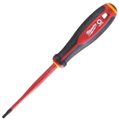 Milwaukee - Tri-Lobe VDE Screwdriver - Slotted 0.5 x 3 x 100