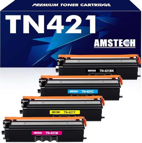 4-Pack TN421 TN423 TN421BK Tonerkassette als Ersatz für Brother MFC-L8690CDW MFC L8690CDW HL-L8260CDW DCP-L8410CDW HL-L8360CDW MFC-L8900CDW TN-421BK TN-421C TN-421M TN-421Y Schwarz Cyan Gelb Magenta