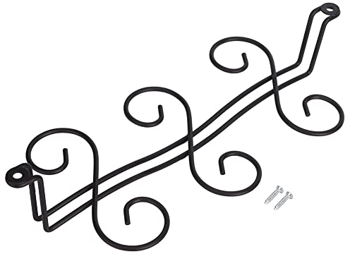 Portabicchieri da Vino Sospeso, Portabicchieri da Vino Sotto la Mensola o L'armadietto, Porta Calici per Calici in Filo di Vino, Espositore per Bicchieri da Vino