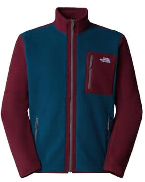 The North Face NF0A883R80O1 Men’s Yumiori Full Zip Maglia Lunga Uomo Midnight Petrol/Alpine Taglia XXL