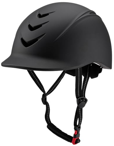 Reithelm, atmungsaktiver, weich gepolsterter Reithut mit verstellbarem Riemen, Sicherheits-Antikollisions-Reithüte und -Helme für Damen und Herren, Reithüte -Helme, Pferdeausrüstung