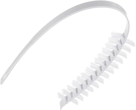 JECOMPRIS Spazzola Pulizia Asciugatrice per Lavatrice, Pulitore Cestello in Abs Bianco, Rimuove Polvere e Peli, per Pulizia Quotidiana Stile Casuale