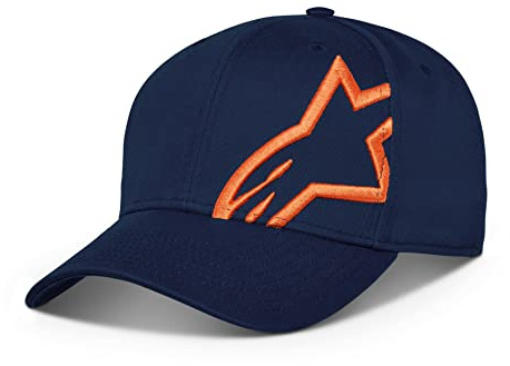 Alpinestars, Corp Snap 2, Baseball Kappe, Navy/Orange, Os, Mann, Einheitsgröße