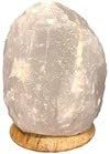 Lampada da sale Halit in cristallo di sale bianco della gamma Sale del Pakistan 4-6 kg