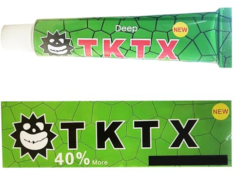 DLDN01 Creme per tatuaggi, applicazione prima del tatuaggio Un tatuaggio confortevole o un'esperienza di trucco duratura 10g (verde)
