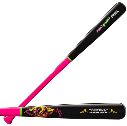 Louisville Slugger Pro Prime Party Animals C271 Maple Baseball Bat - 34